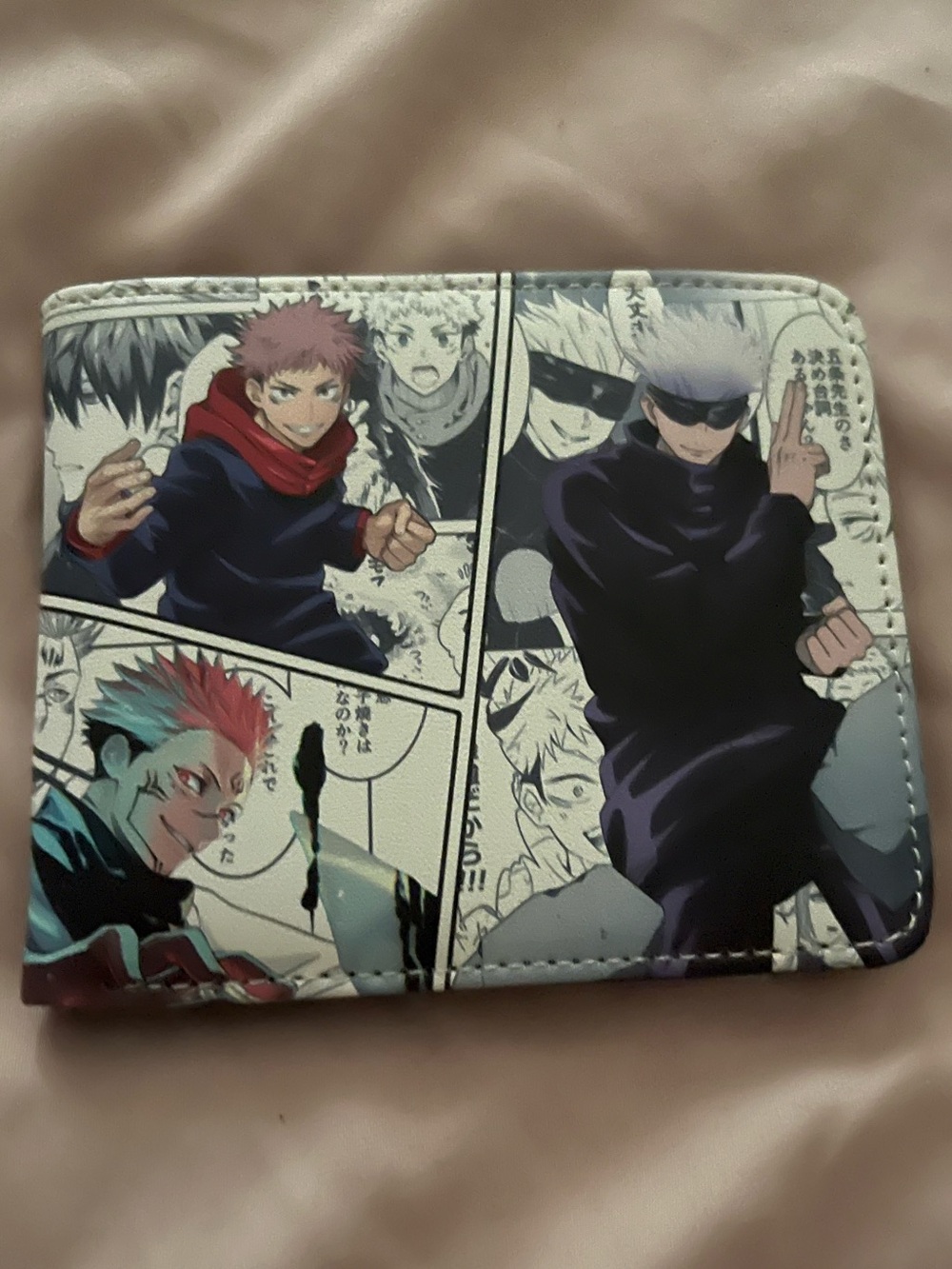 Jujutsu Kasien Bifold Wallet in Multicolor